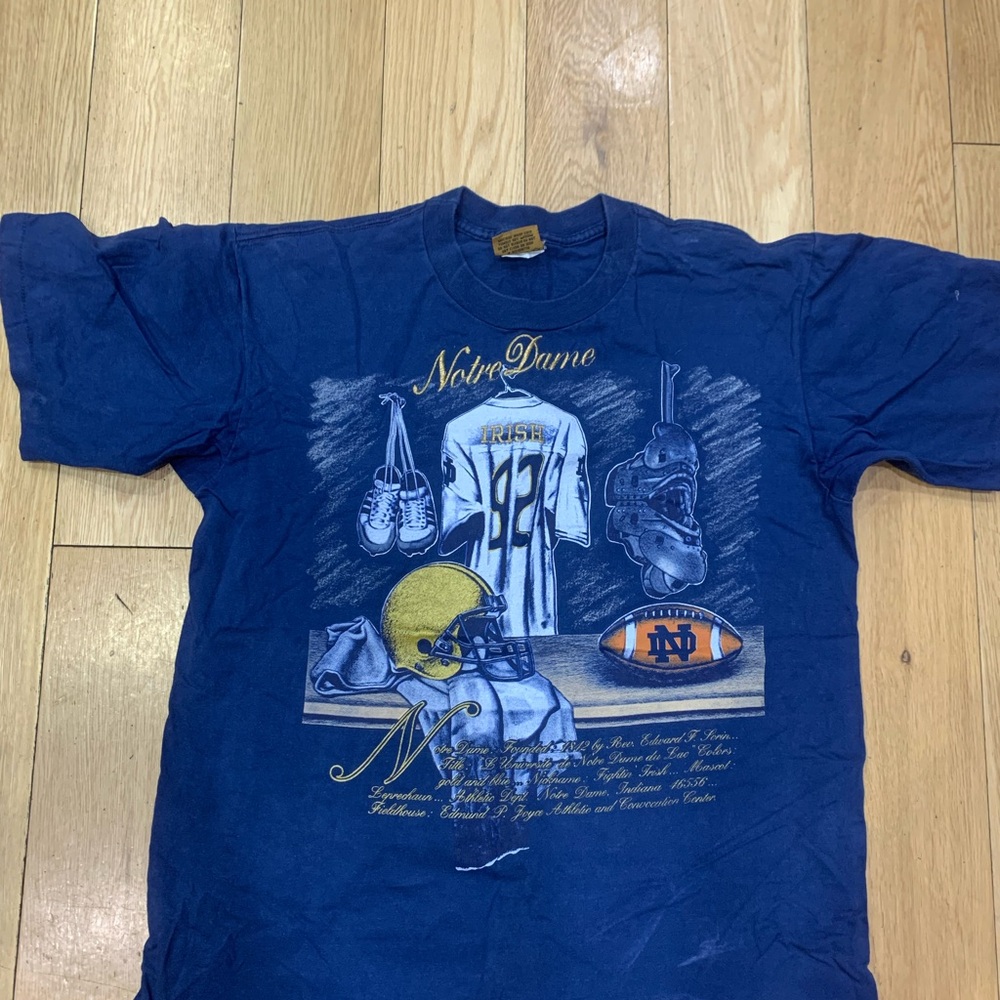 Blue and Yellow Surf Culture Short Sleeve Tee